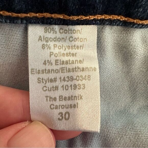 Current / Elliott The Beatnik Medium Wash Jeans Size 30 - Picture 7 of 7